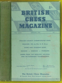 British Chess Magazine, The British Chess Magazine, The